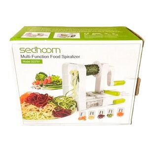 NIB Sedhoom Multi-Function Food Spiralizer – Open Box ✨